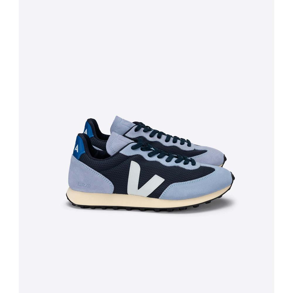 Men\'s Veja RIO BRANCO ALVEOMESH Running Shoes Blue | SG 163YXF